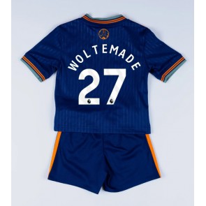 Newcastle United Nick Woltemade #27 Tredjetrøje Børn 2025-26 Kortærmet (+ Korte bukser)